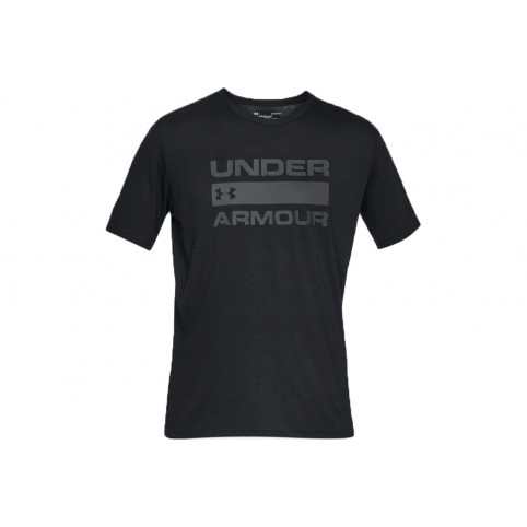 Under Armour Team Issue Wordmark Î‘Î½Î´ÏÎ¹ÎºÏŒ Î‘Î¸Î»Î·Ï„Î¹ÎºÏŒ T-shirt ÎšÎ¿Î½Ï„Î¿Î¼Î¬Î½Î¹ÎºÎ¿ ÎœÎ±ÏÏÎ¿ 1329582-001